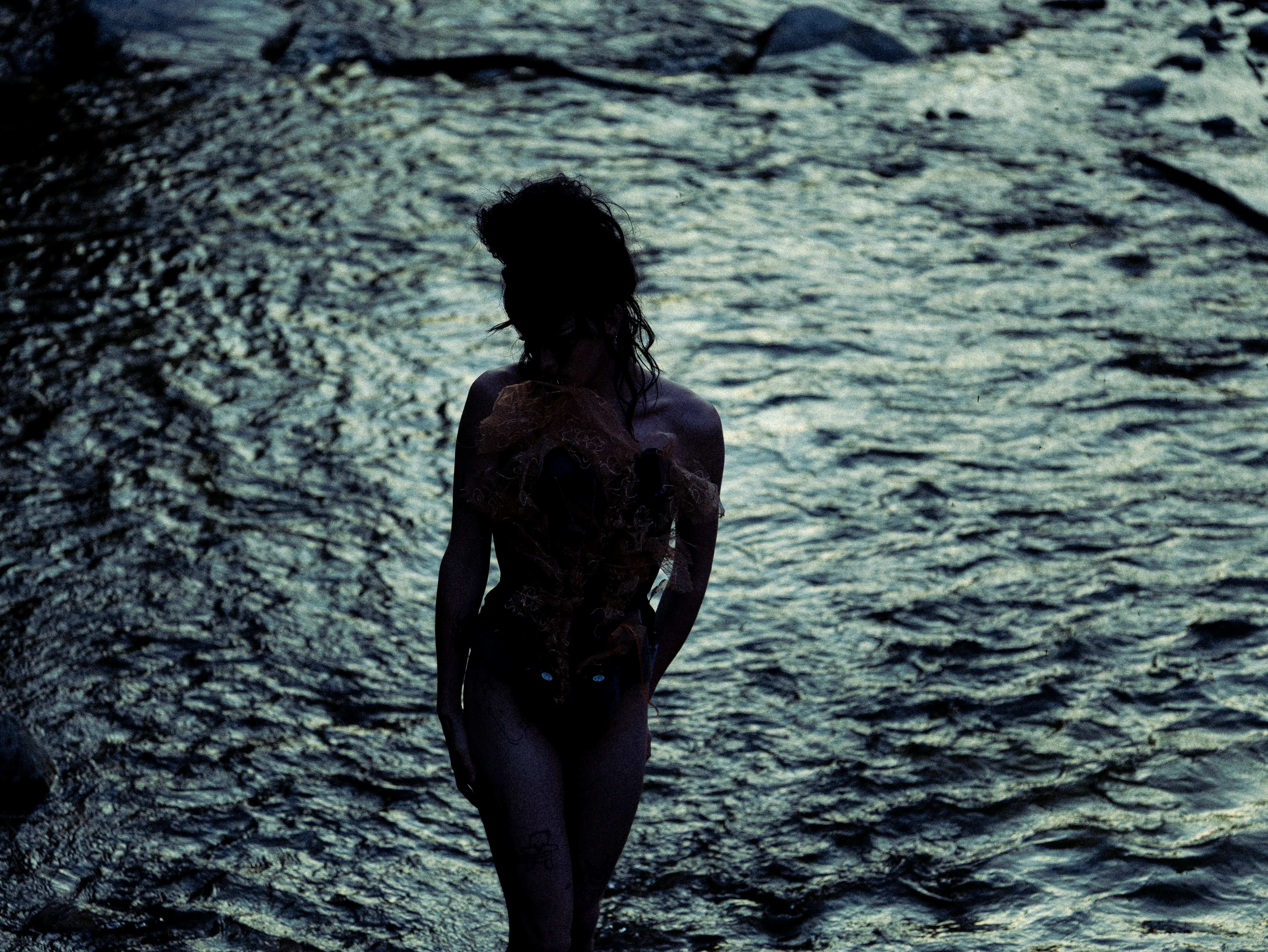 Photographie studio d'un model.