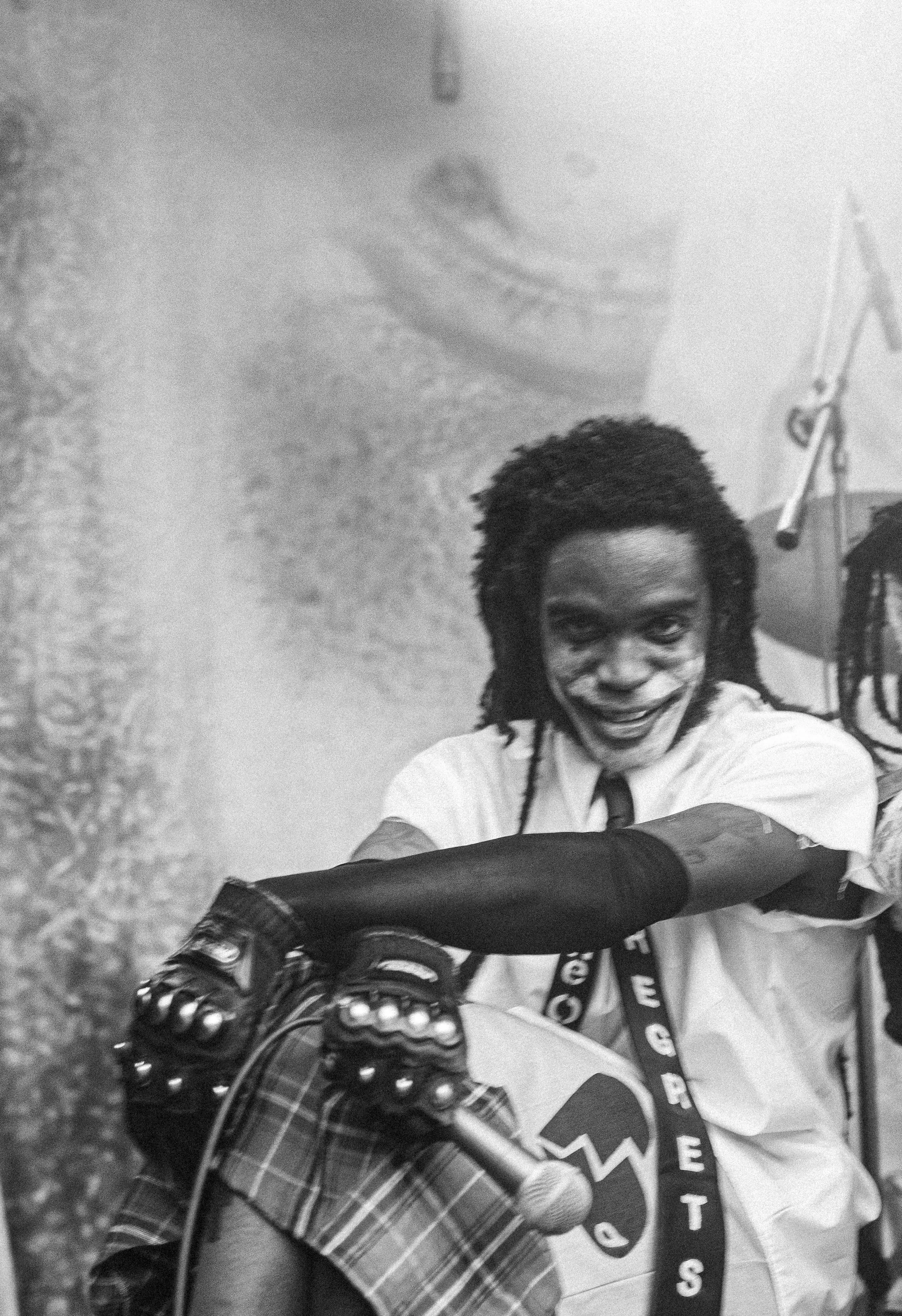 Photographie du groupe Ho99o9 lors du concert à l'Abyss Festival.