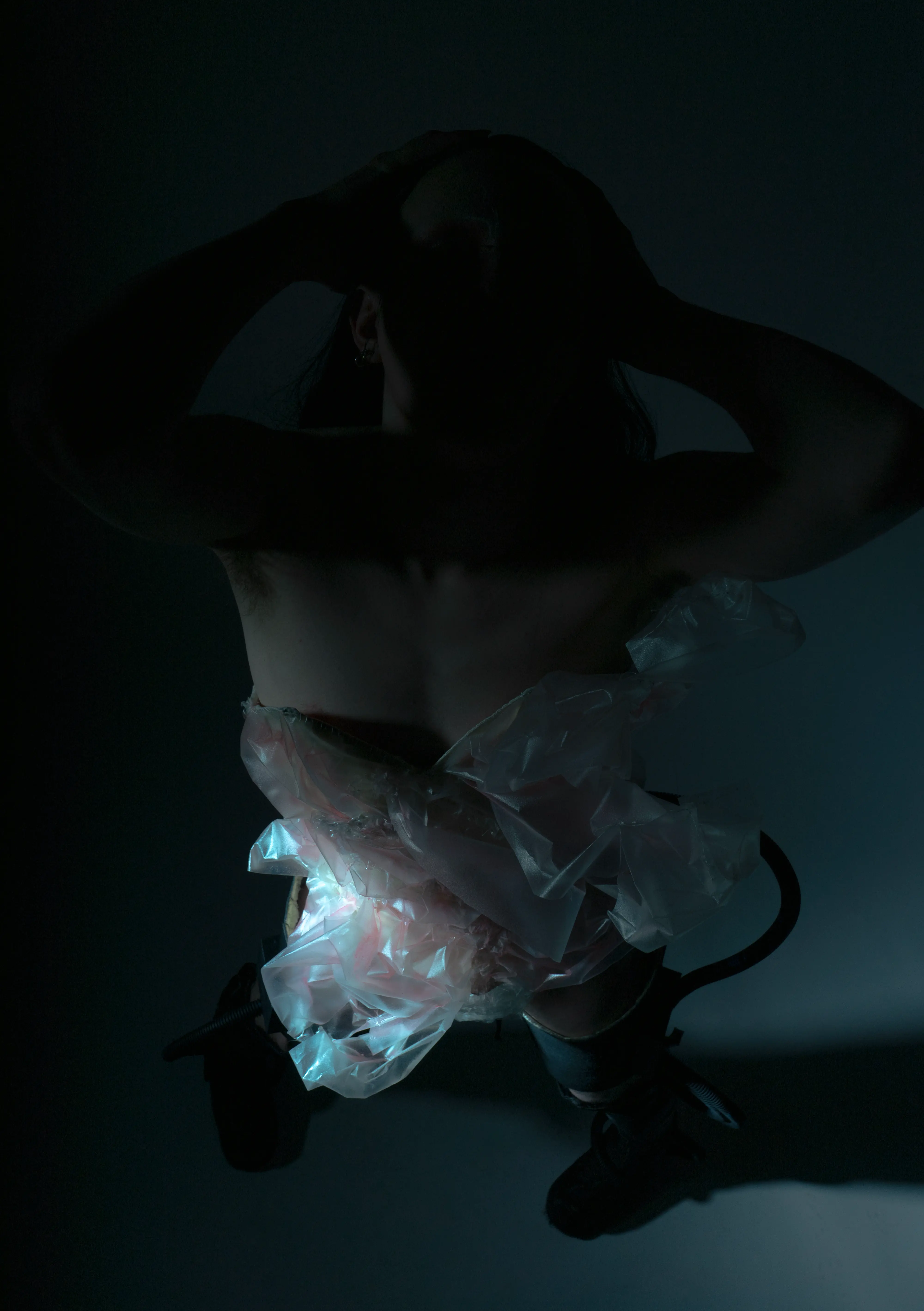 Photographie studio d'un model.